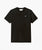 black Double Jersey Crew Neck