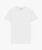 white Pure Double Jersey Crew Neck