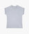 light grey melange WMN Tight Round Neck