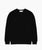 black Pure Heavy Knit Crew Neck