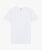 white Pure Double Jersey Crew Neck