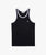 black Ringer Rib