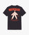 washed black Crewssant Crew Neck