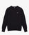 black Knit Crew Neck