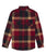 black/dark red/beige Flannel