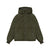 olive Classic Hooded Puffer