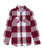 bordeaux/white Basic Flannel