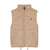 beige Structured Puffer