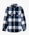navy/black/white/burgundy Flannel