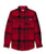 red/pomegranate/black Check Flannel