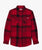 red/pomegranate/black Check Flannel
