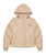beige Hooded Puffer