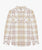 offwhite/sand/brown Check Flannel