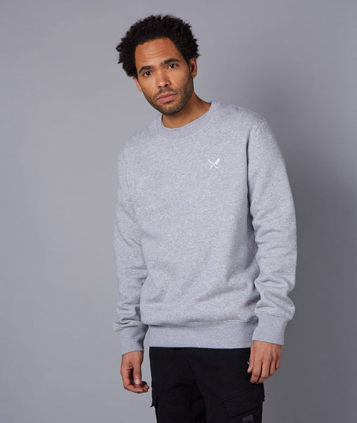 MineralWash Crewneck Melange sweater dress