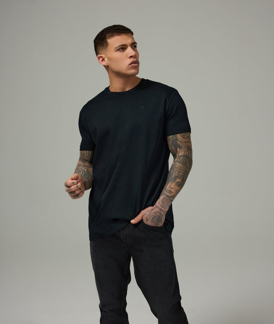 Pure Mercerized Crew Neck