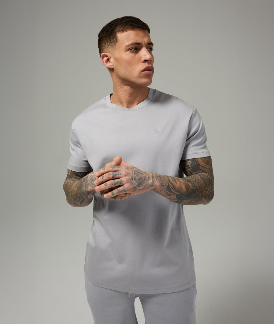 Pure Mercerized Crew Neck