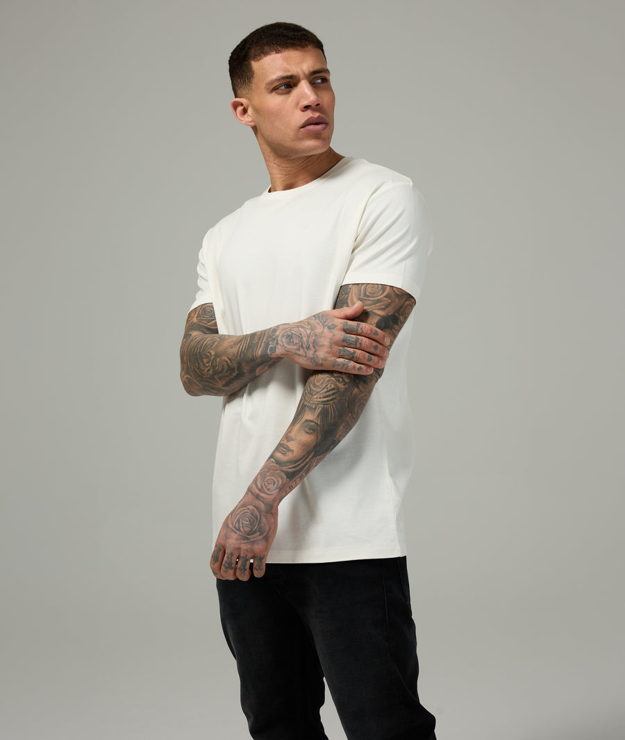 Pure Mercerized Crew Neck