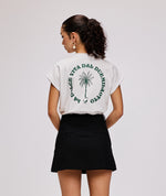 WMN Distorted Vita Tight Round Neck