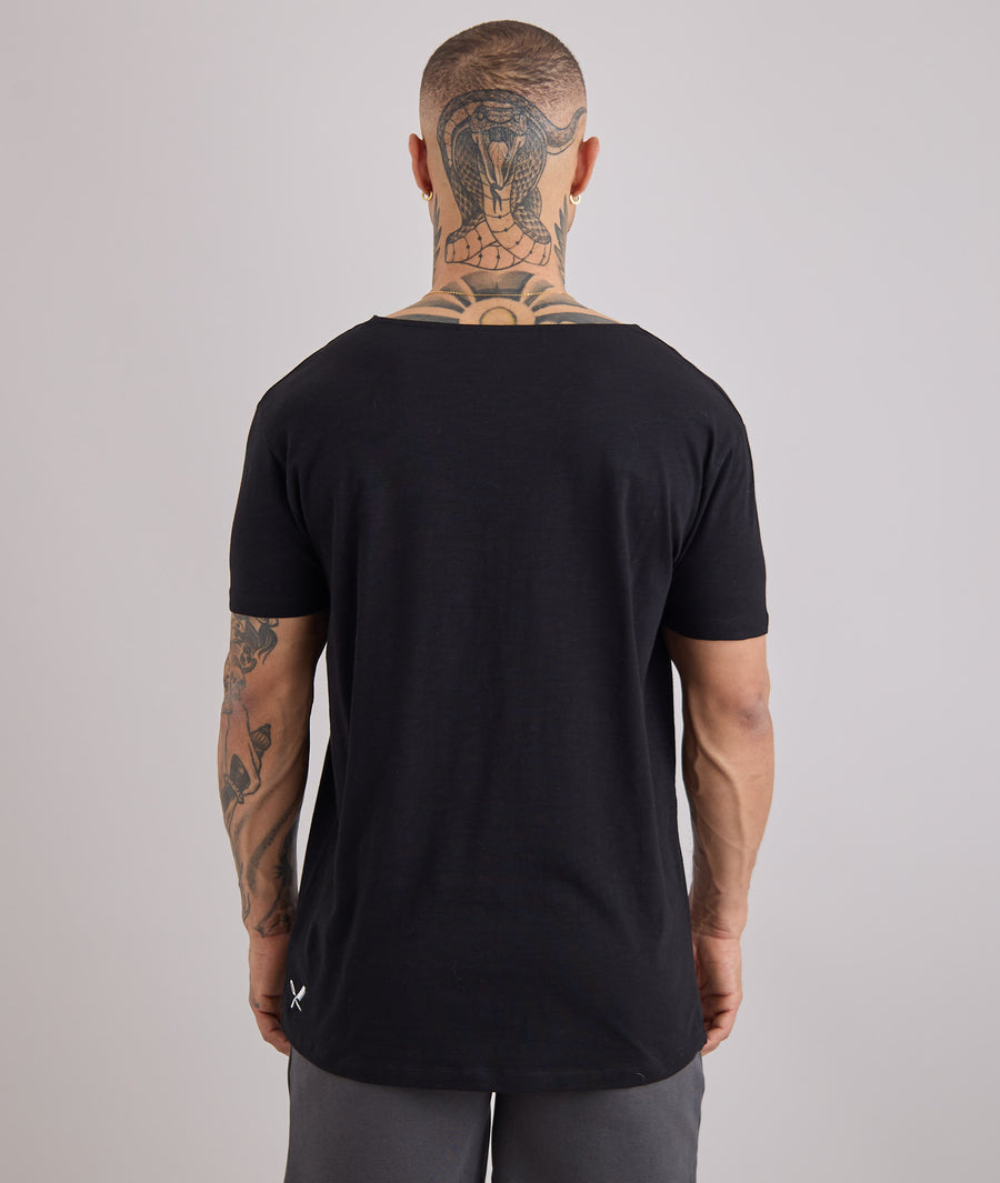Essentials Slub Open Edge
