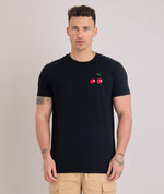 Summer Pixel Cherry Crew Neck