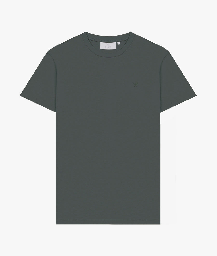 Pure Double Jersey Crew Neck