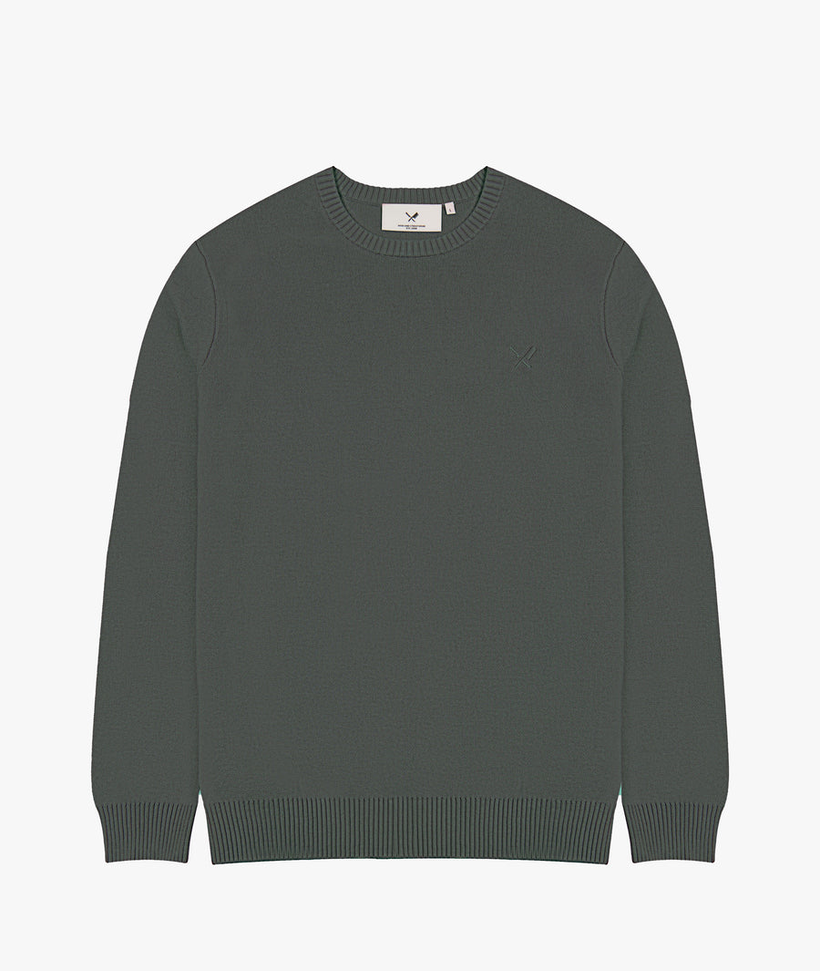 Pure Heavy Knit Crew Neck