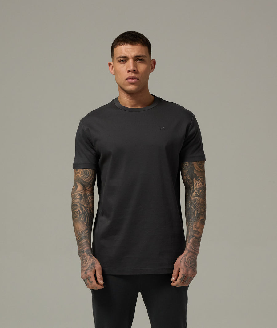 Pure Mercerized Crew Neck