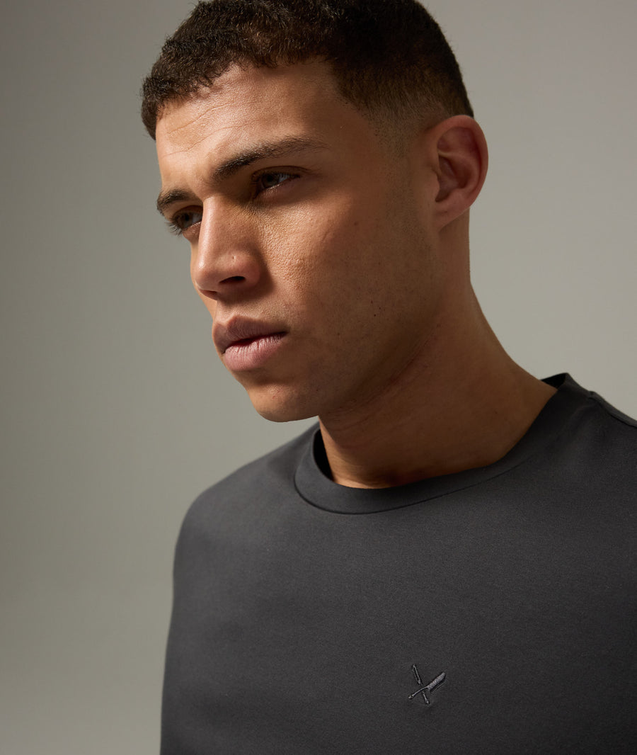 Pure Mercerized Crew Neck