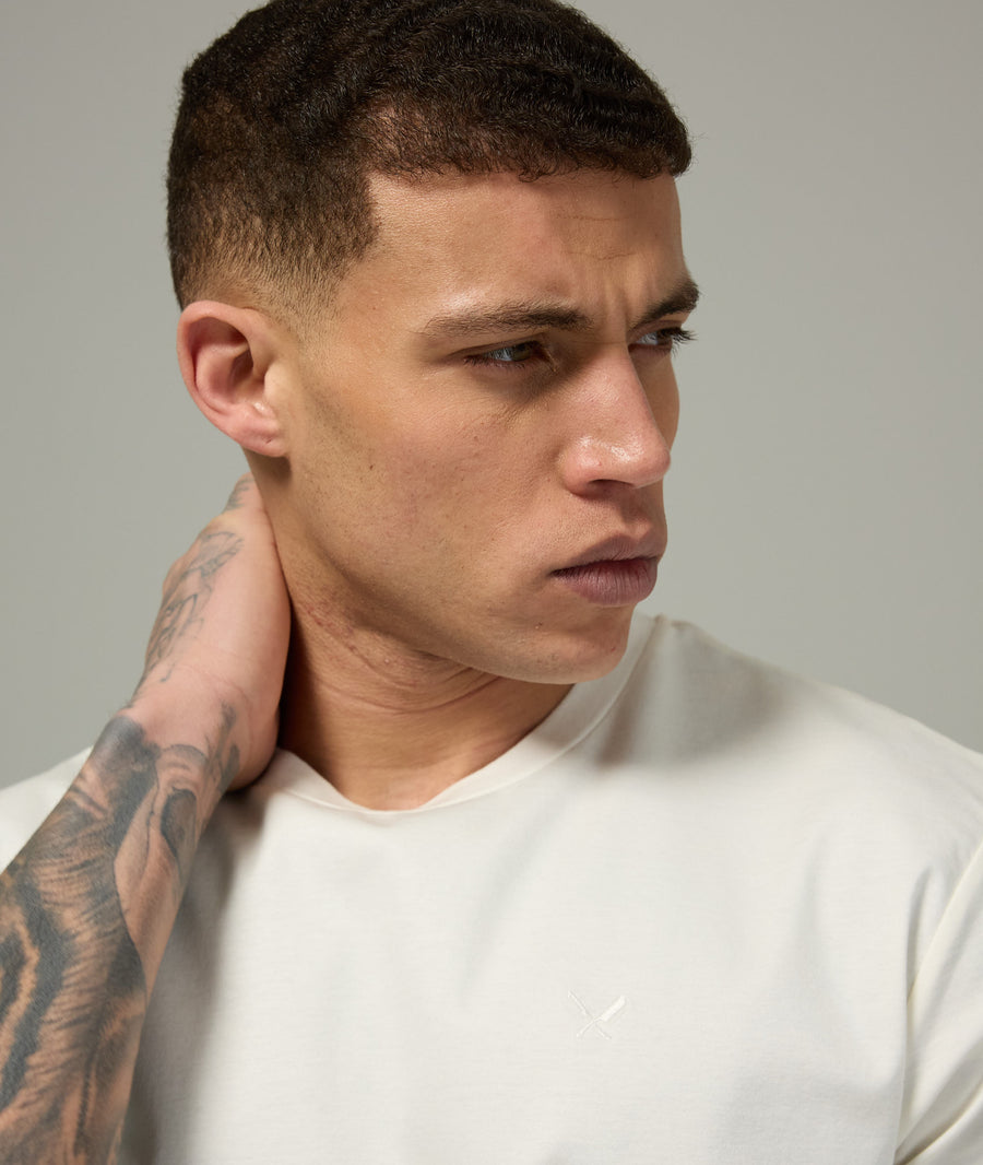Pure Mercerized Crew Neck