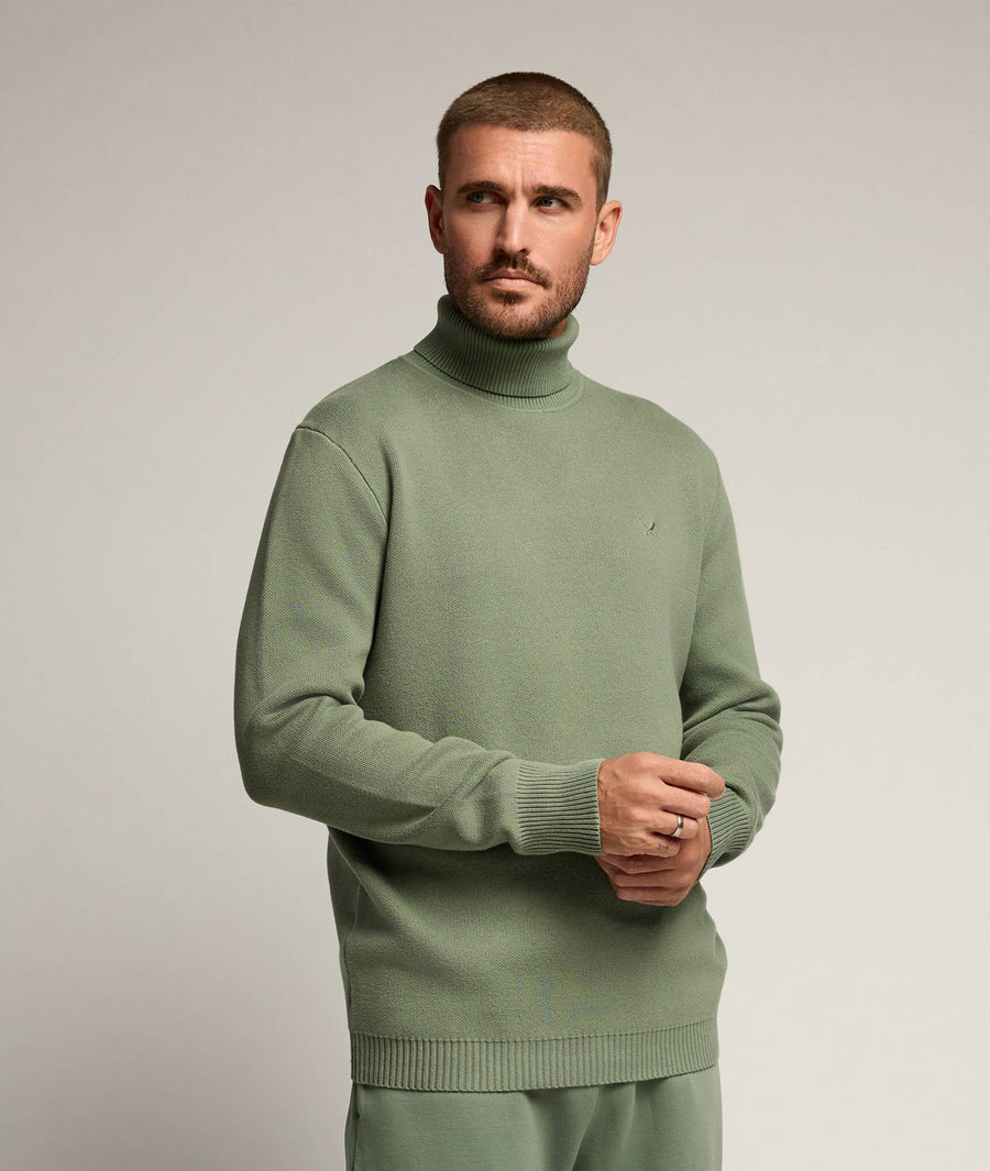 Pure Heavy Knit Rollneck