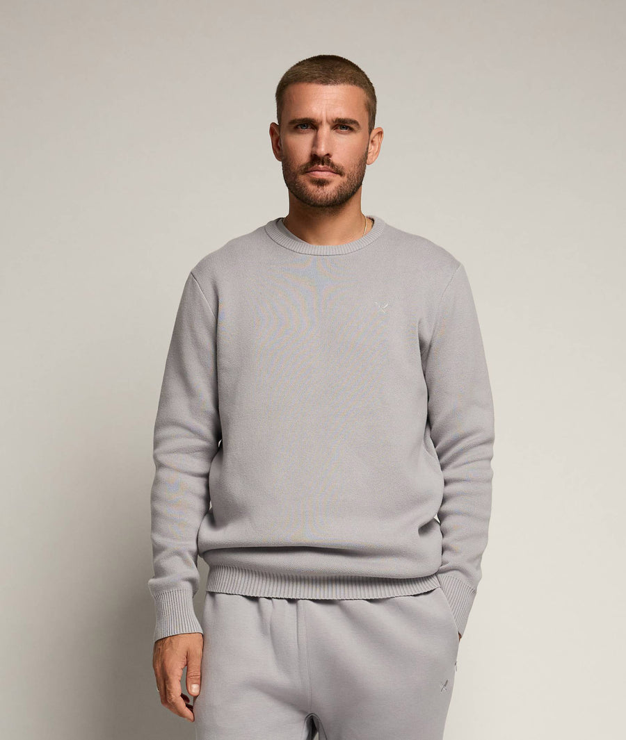 Pure Heavy Knit Crew Neck