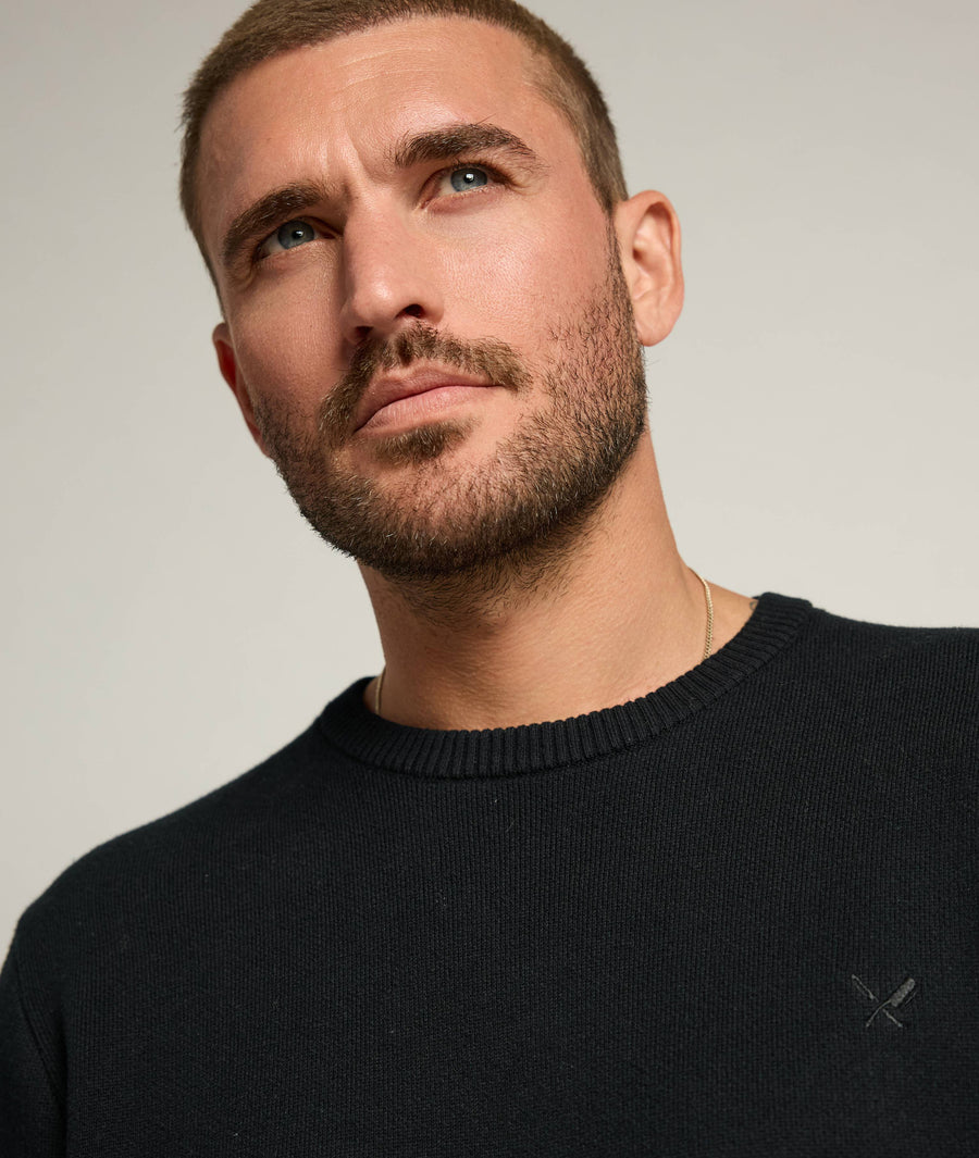 Pure Heavy Knit Crew Neck