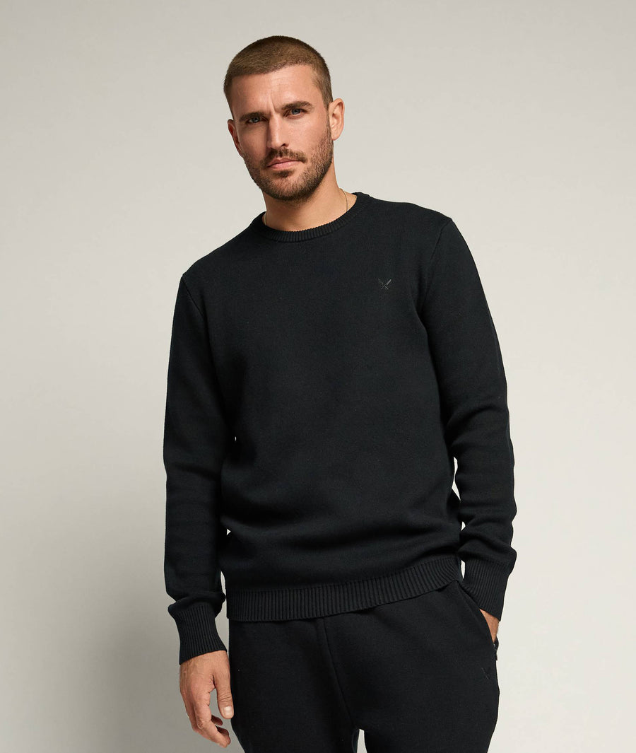 Pure Heavy Knit Crew Neck