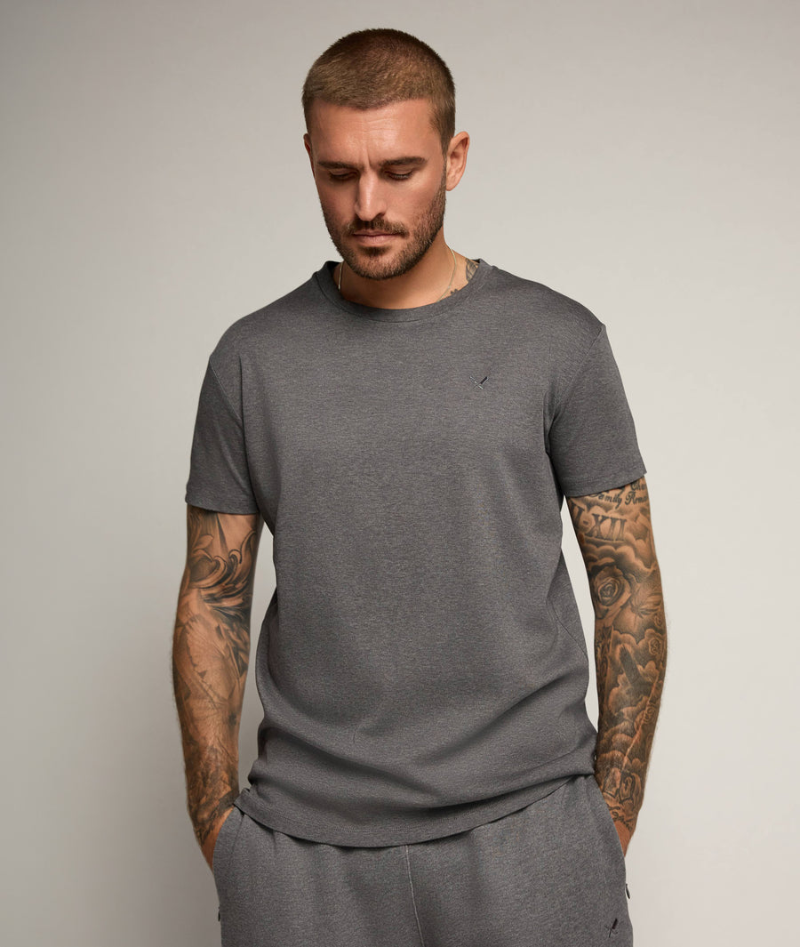 Pure Mercerized Crew Neck