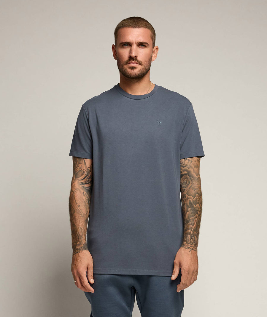 Pure Double Jersey Crew Neck