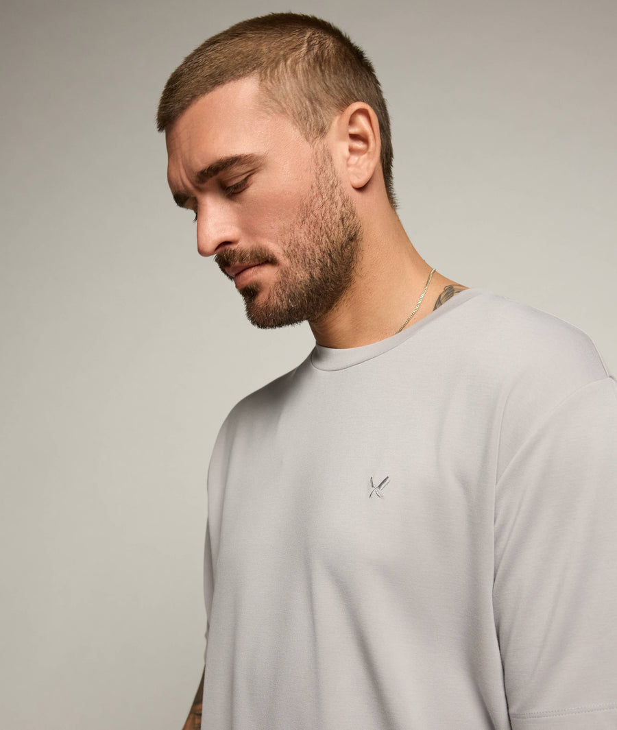 Pure Double Jersey Crew Neck