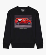 Graffiti Tagged Van Crew Neck