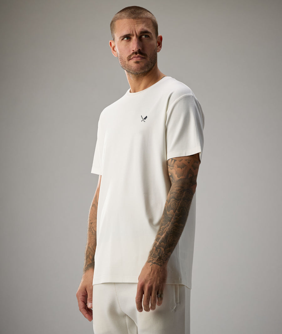 Double Jersey Crew Neck