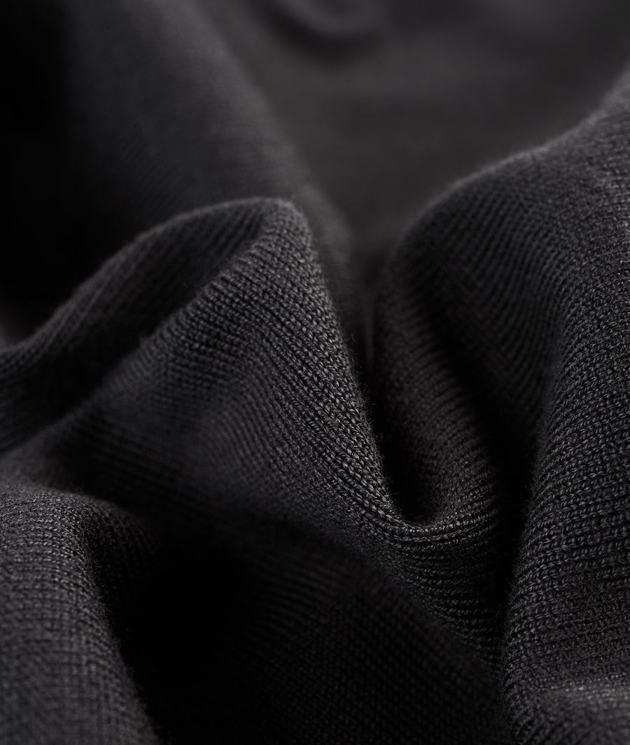 Pure Mercerized Crew Neck
