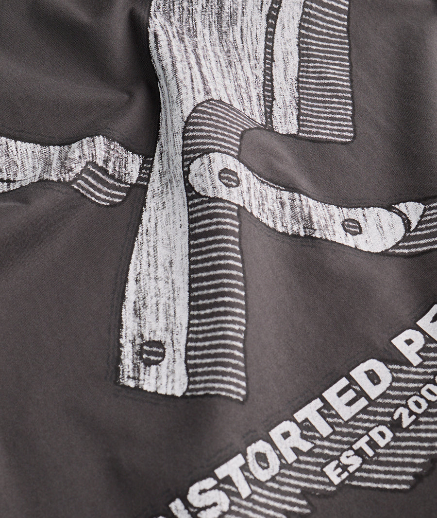 3D Sketch Blades Crew Neck