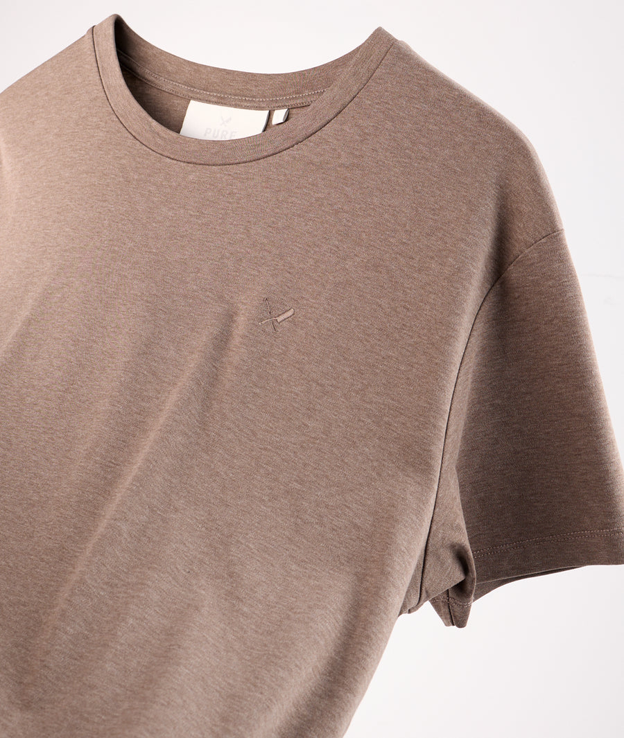 Pure Mercerized Crew Neck