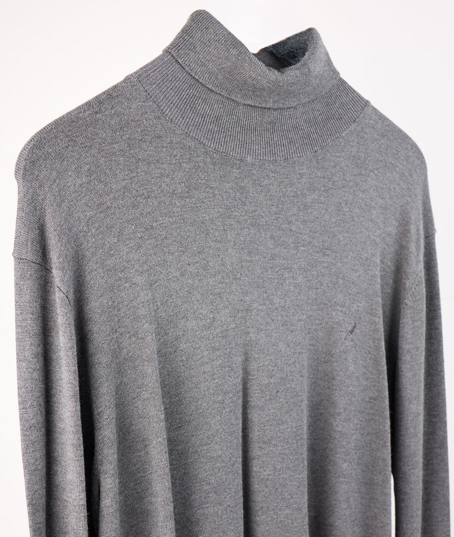 Pure Viscose Knit Rollneck
