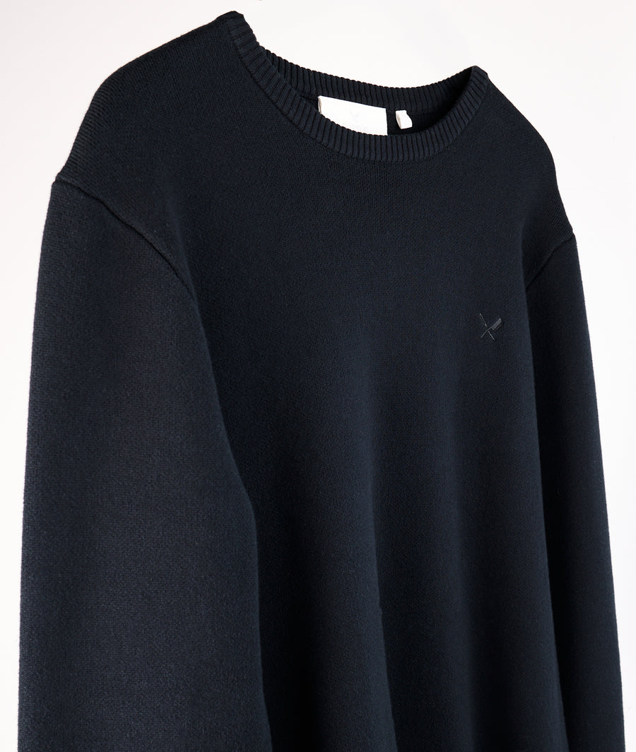 Pure Heavy Knit Crew Neck