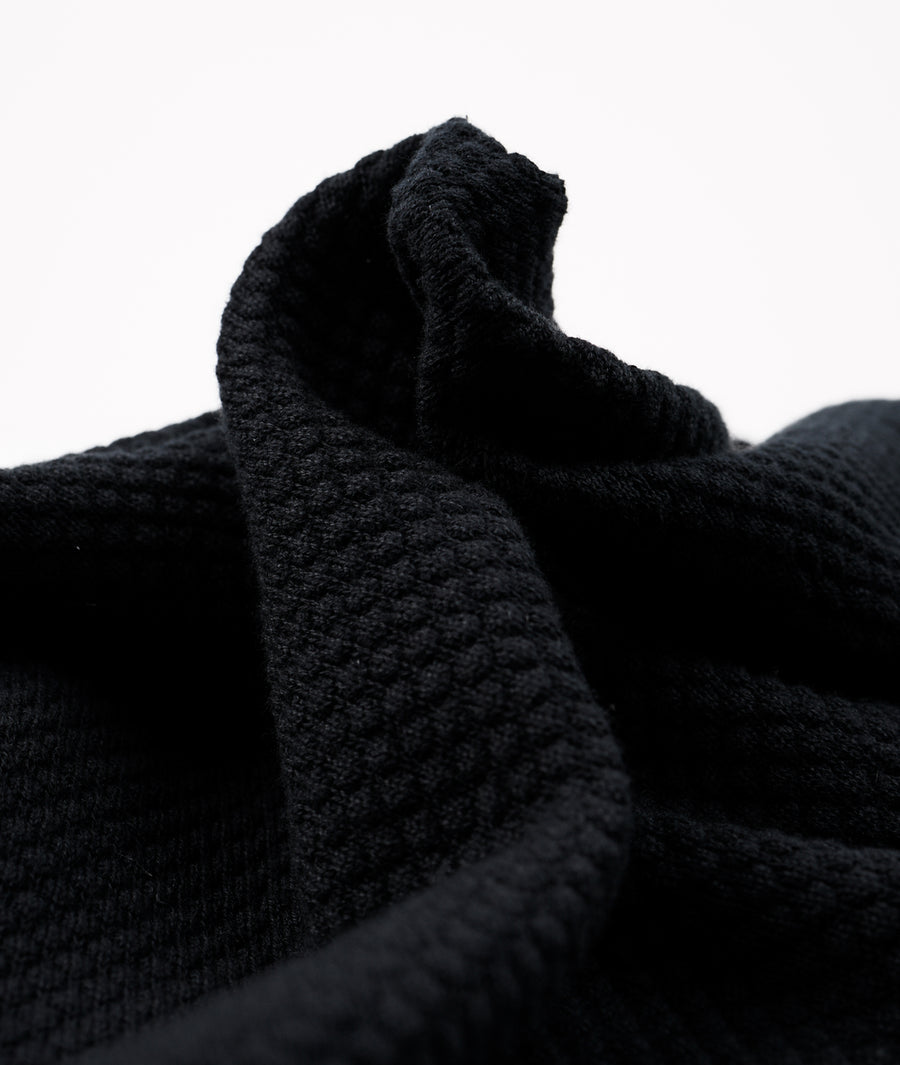 Diamond Knit Crew Neck
