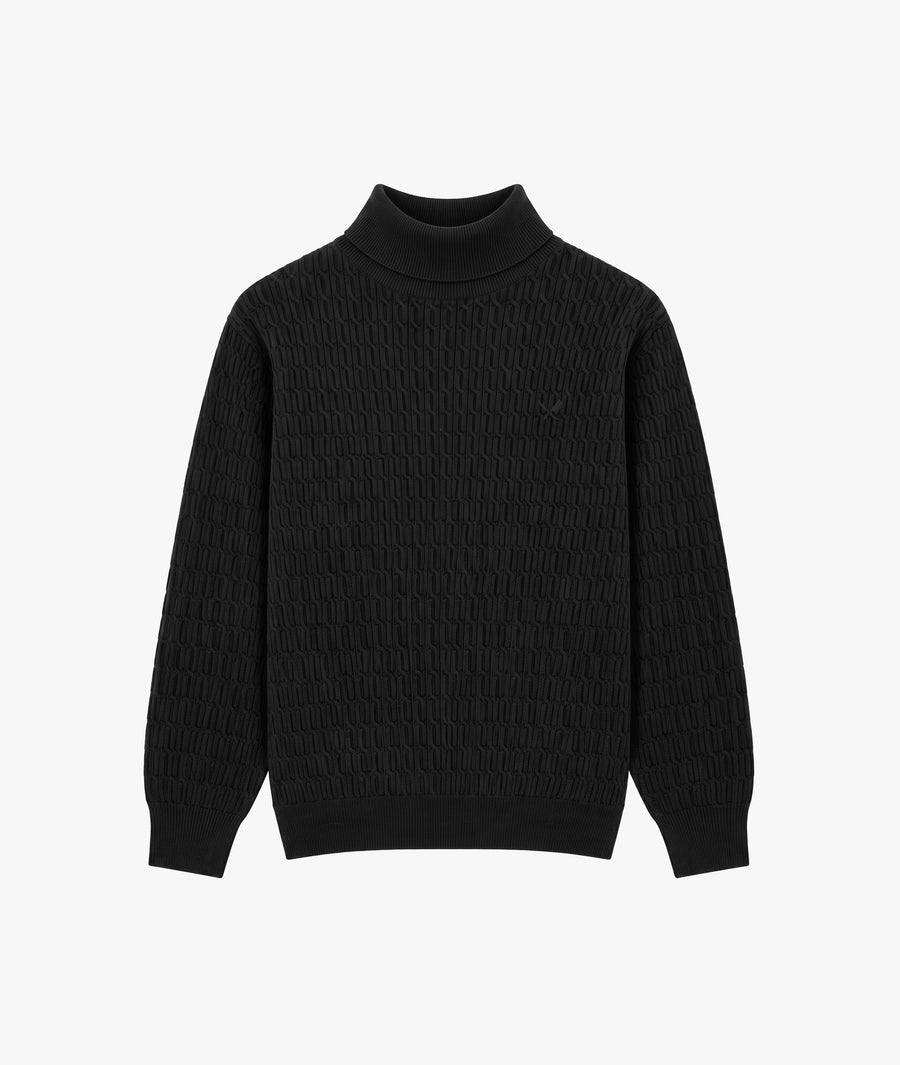 Cable Knit Rollneck