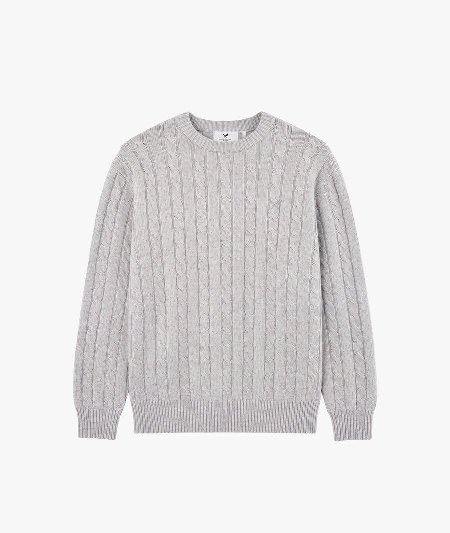 Cable Knit Crew Neck