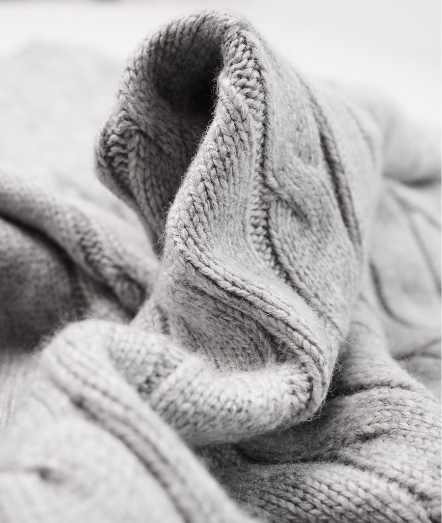 Cable Knit Crew Neck