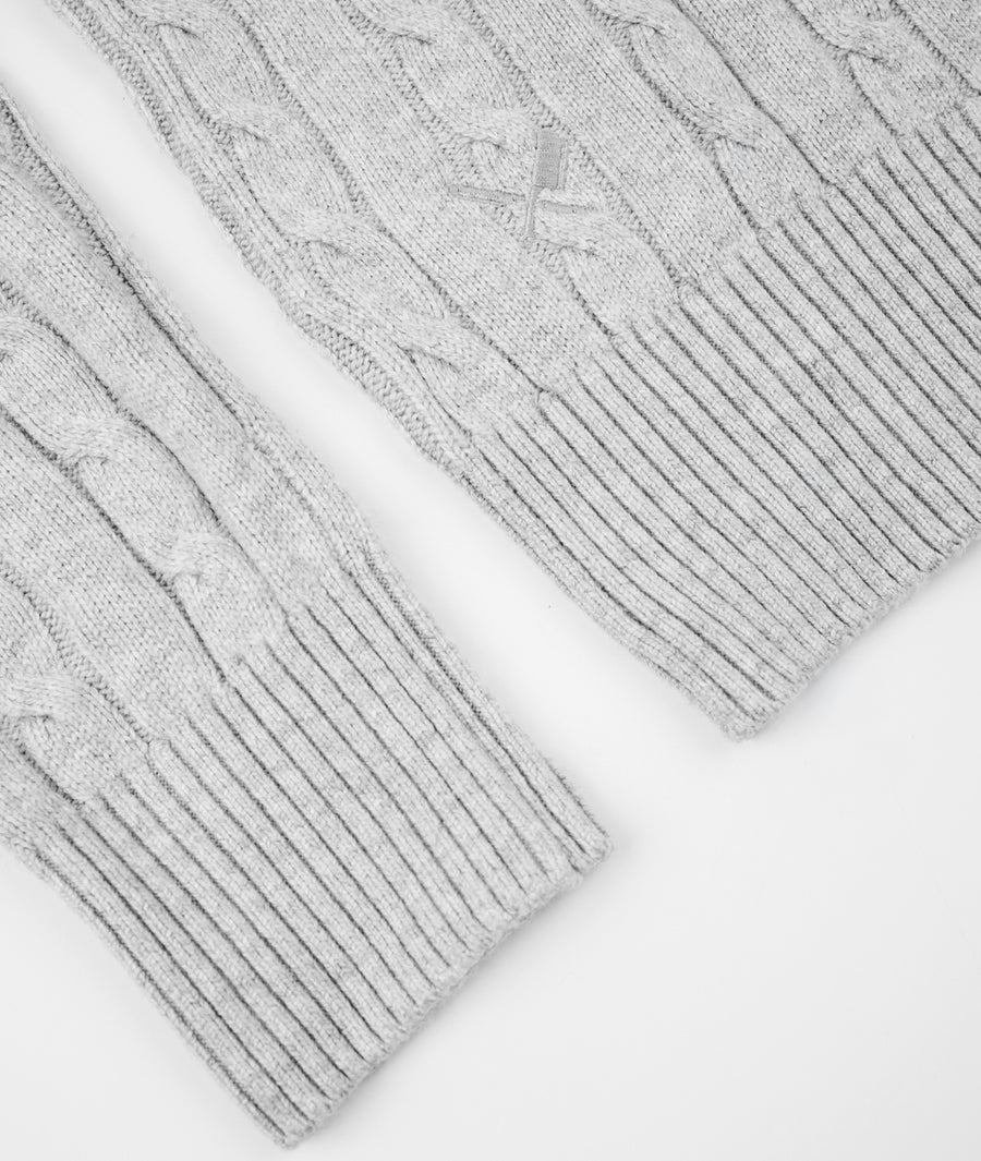 Cable Knit Crew Neck