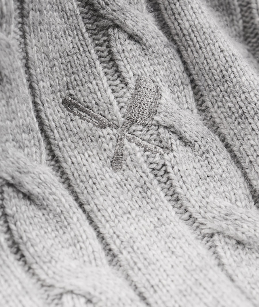 Cable Knit Crew Neck