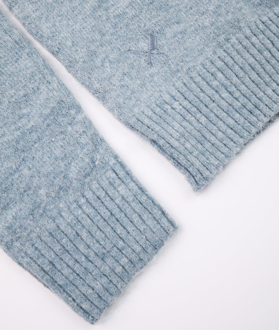 Hairy Knit Crew Neck